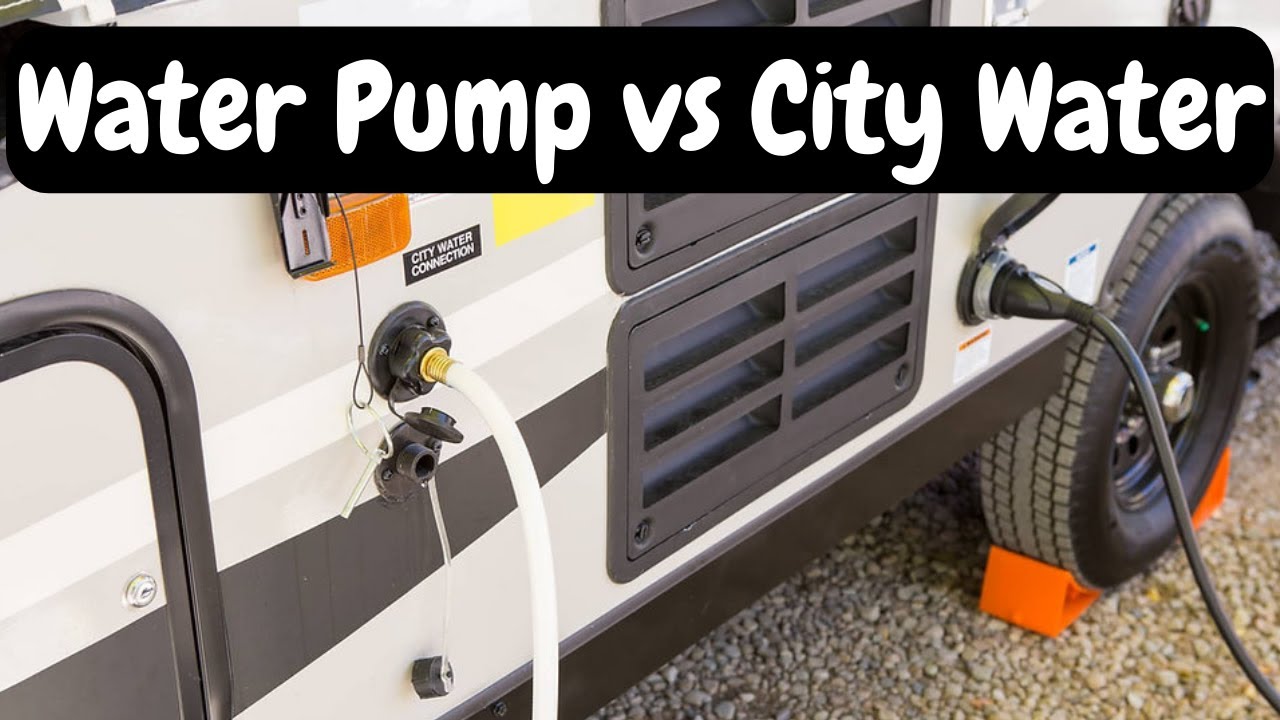 Does RV Water Pump Need to Be on When Connected to City Water? Find Out!