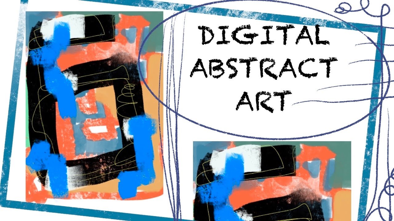 The Procreate AppCreating Abstract Art For Beginners Satisfying