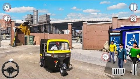 Auto Vs Cars@ #270 Auto Tuk Tuk Rickshaw Driving Tribal Games Studio 2022