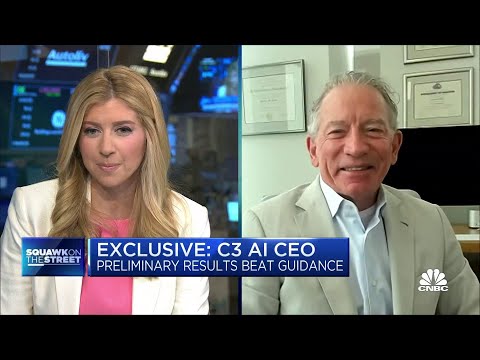 A.I. investment from mega-cap tech advances C3.ai's solution capabilities, says C3.ai CEO Tom Siebel