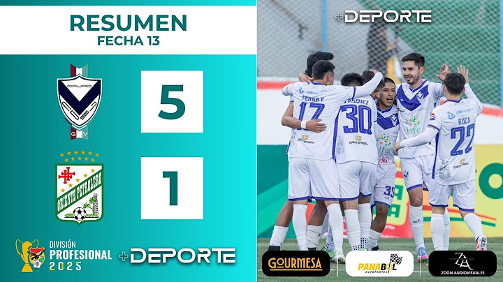 GOLEADA CONTUNDENTE: GV SAN JOSÉ PASA POR ENCIMA DE ORIENTE (5-1)