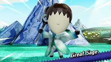 Miitopia Custom Enemy Test #2 - Faceless Great Sage