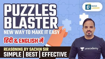 Reasoning Puzzle Tricks by Sachin Modi @BankLadder