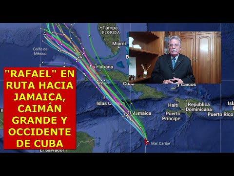 RAFAEL EN RUTA HACIA JAMAICA, CAIMÁN GRANDE Y OCCIDENTEDE CUBA