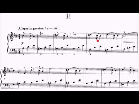 ABRSM Piano 2019-2020 Grade 3 B:2 B2 Gurlitt Allegretto Grazioso Op.205  No.11 Sheet Music - YouTube