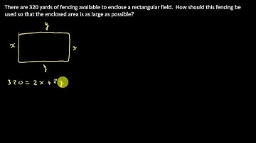 Optimization - Maximize Area Given Perimeter