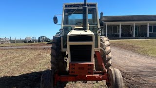 Chisel plowing with my case 1070!!!