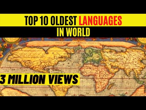 List of Top 10 Oldest Languages in World || 2 From India 🤔