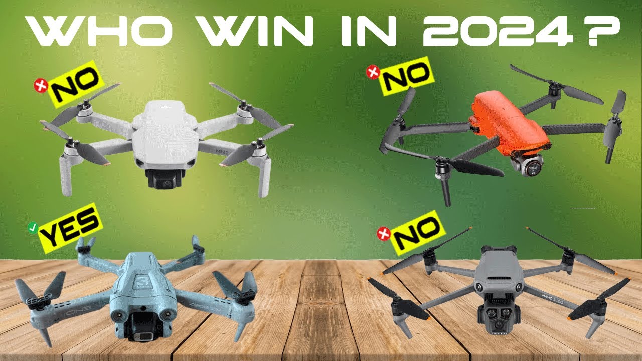 Top 6 Best DJI Drones 2024 - Best Drone With Camera - YouTube