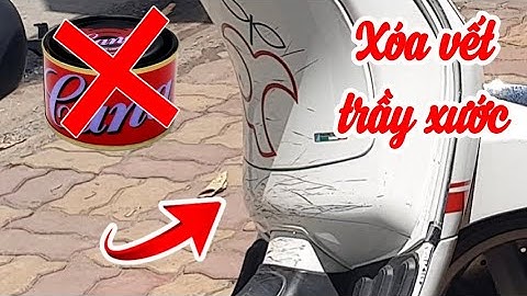 Cách xóa vết trầy xước trên xe , làm mới sơn xe hiệu quả P2 | XM24h