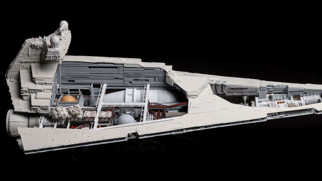 Jaw-Dropping Star Destroyer Cross-Section Model! | Adam Savage's