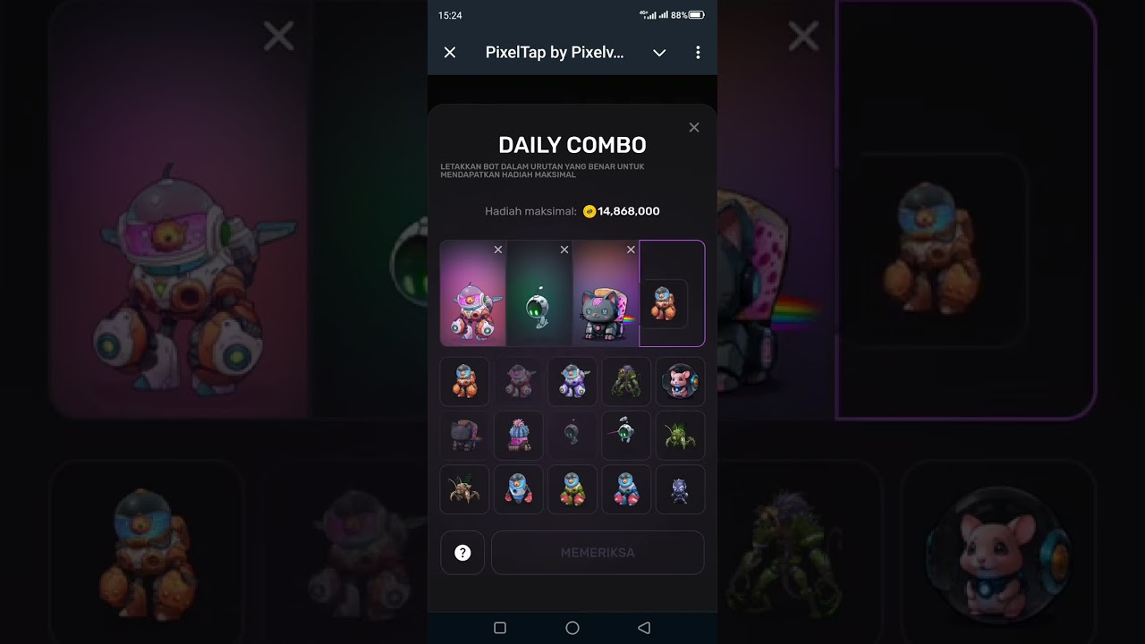 Pixelverse daily combo card 21 july | Pixeltap combo 