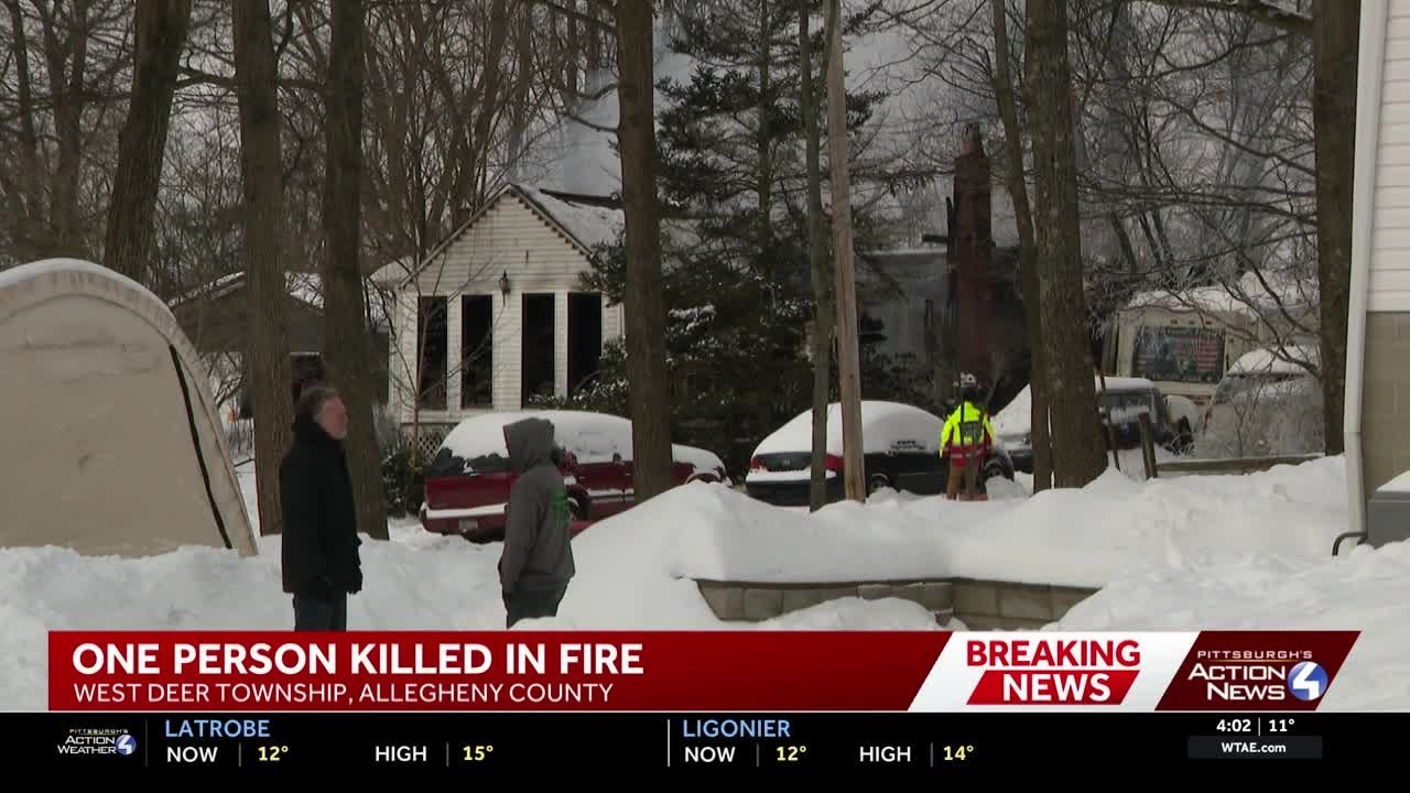 Fatal fire in West Deer Township, Allegheny County - YouTube