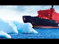 Life Inside World&#39;s Biggest Nuclear Icebreaker Ships in Middle of the Ocean