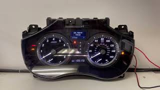 2007-2008 LEXUS ES350 USED DASHBOARD INSTRUMENT CLUSTER TEST