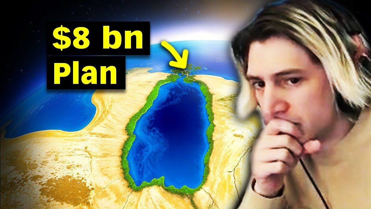 How Egypt is Flooding the Desert | xQc Reacts