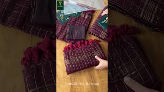 Mul Mul Cotton Sarees collection 🤎 | Vaidehika Sarees screenshot 5
