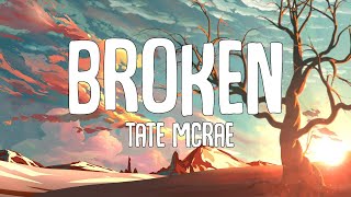 Tate McRae - Broken (Lyrics Video) (Unreleased) Resimi