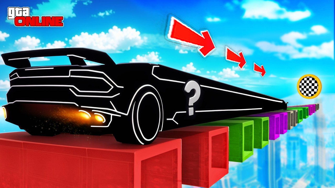 КТО ВЫБЬЕТ САМУЮ КРУТУЮ ТАЧКУ ИЗ ЛАКИ БЛОКА ЧТОБЫ ПРОЕХАТЬ ПО СЛОМАННОЙ ДОРОГЕ? ЭКСПЕРИМЕНТЫ ГТА 5