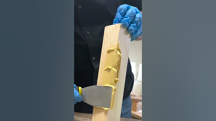 Holz Feinspachtel Modellierbarkeit #feinspachtel #eazyfix #holzreparatur