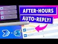 Auto-reply to Emails After Hours in Microsoft Outlook with THIS Power Automate Flow