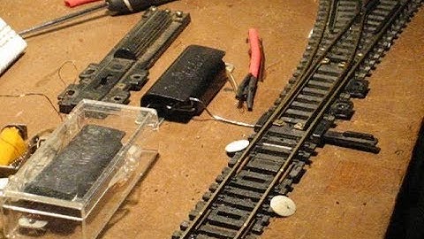 Replacing an Atlas Switch Machine with a vintage "Tru Scale" unit