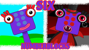 My Sprunki OC: Six (from Numberblocks)