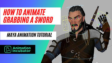 How to animate grabbing a sword | Maya tutorial