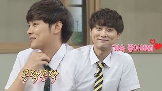 [양기충만남 쌈자♥] 직진 로맨스, 경훈(Min Kyung Hoon)이 계속 좋아해 줘~^ㅡ^ 아는 형님(Knowing bros) 45회