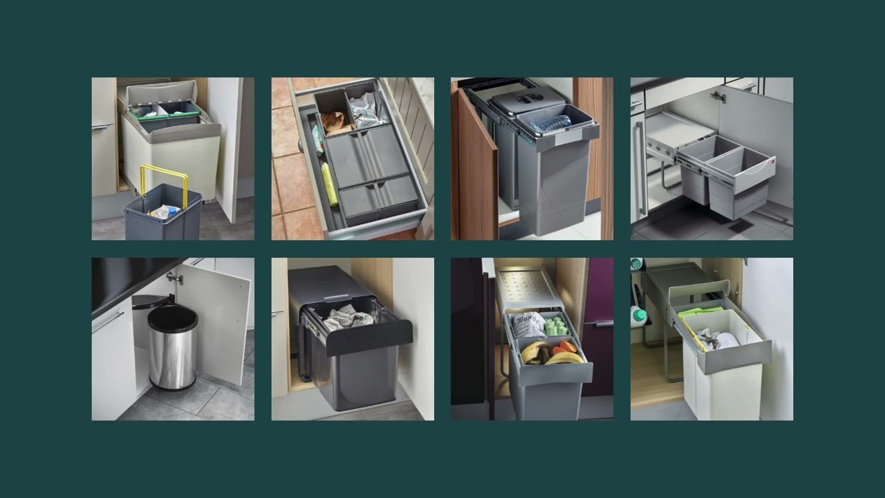 Poubelle sous-évier - Accessoires de cuisines