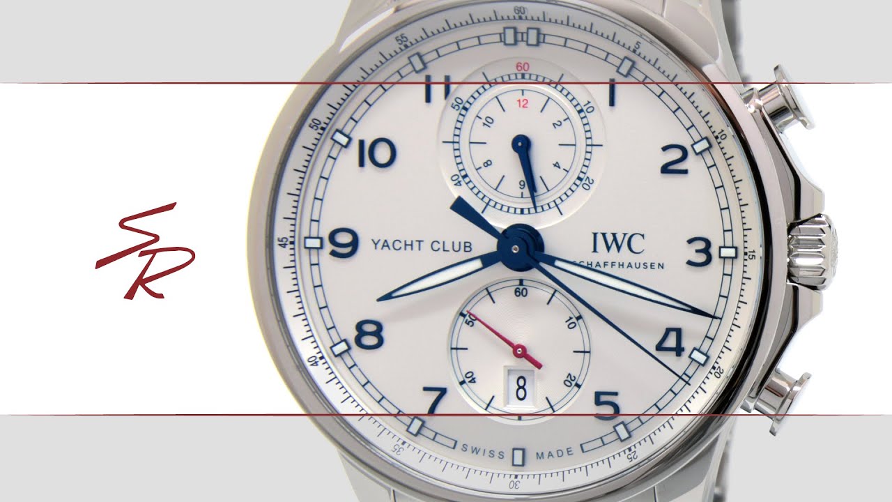 IWC Portuguese Yatchclub Chrono Flyback IW390702 - YouTube
