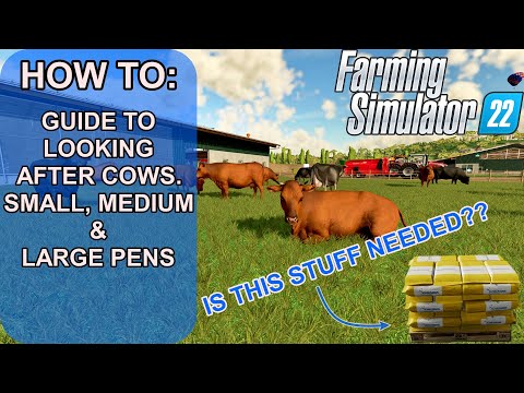FS22 - Do cows need straw? - WATCH THE NEW VERSION OF THIS LINK IN  DESCRIPTION 