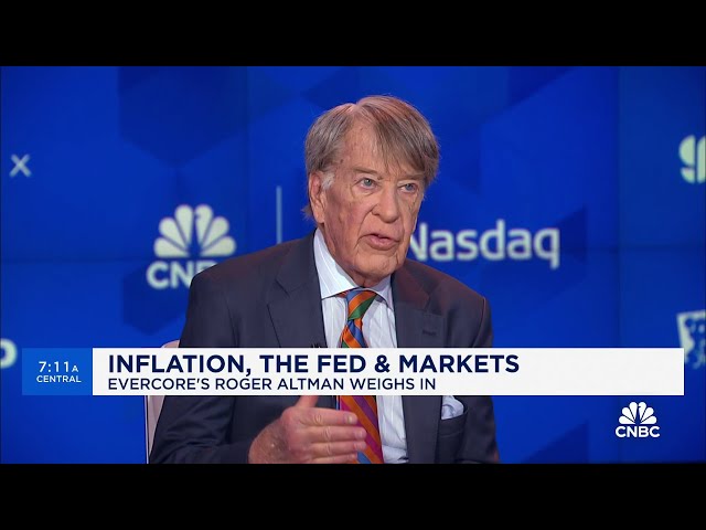 Evercore founder Roger Altman: This inflation was caused entirely by the pandemic class=