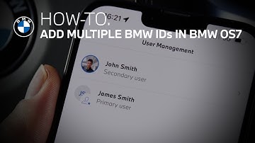 How To Add Multiple BMW IDs In BMW OS 7 | BMW How-To