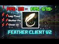 🔥 Feather CLIENT FPS Boost Pack for MCPE (Latest Version) | 679+ FPS 😱 Lag Fix 100% Working! | Lag..
