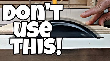 How to use a Woodworking Table Saw || Push Stick #TRUTH