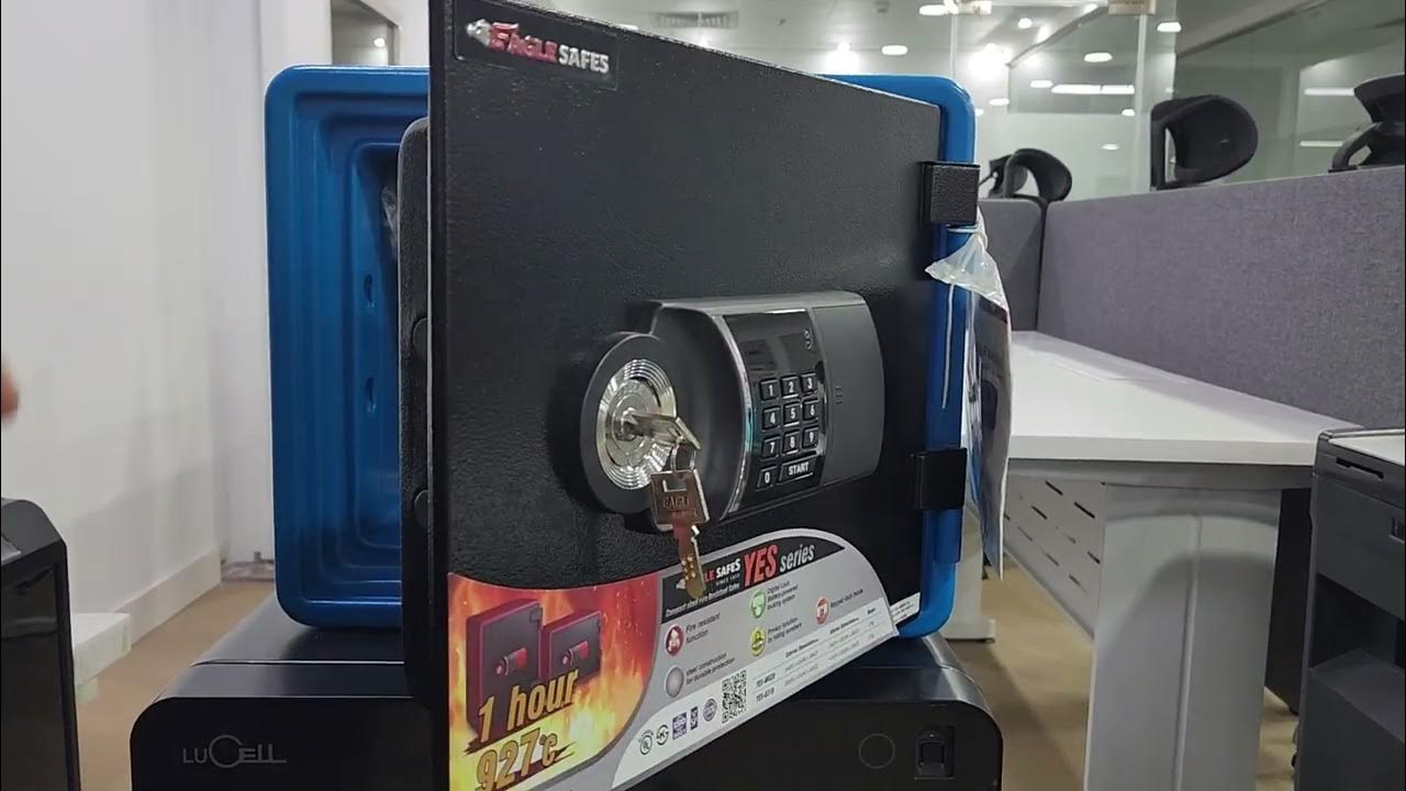 How to change Eagle Fire Safe password. YouTube