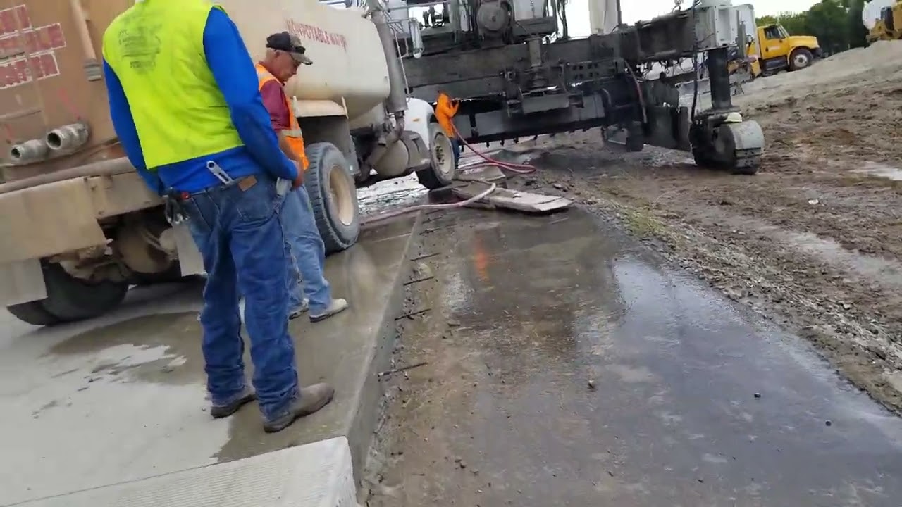 Street Paver Washout