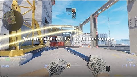 You only need ONE smoke for A site | CS2 Vertigo