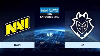 🔴  [ RU ] NAVI vs G2  BO3 | IEM Katowice 2022
