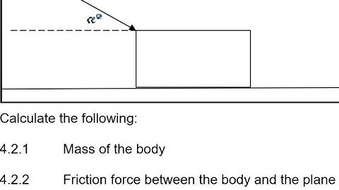 Engineering Science N3 FRICTION AUGUST 2017 Nated Engineering @mathszoneafricanmotives
