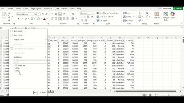 Subsetting with Excel
