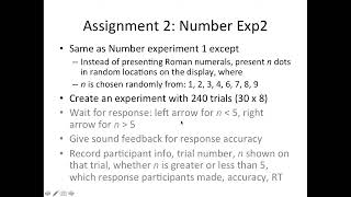 MATLAB & Psychtoolbox Tutorial Part6: Assignment #2 - Number Exp2