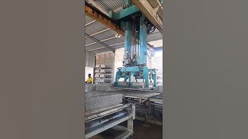 Best performance cubing #smartblockline #concreteblocks #machine