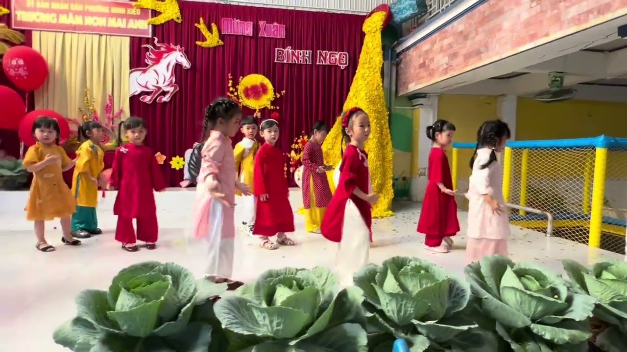 TẾT BÌNH AN - Khối CHỒI - Trường Mầm Non Mai Anh Cần Thơ