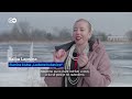 Latvijska strast - kupanje u zaleđenom jezeru