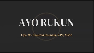 Cover Lagu Ayo Rukun dari SLB Negeri Salatiga