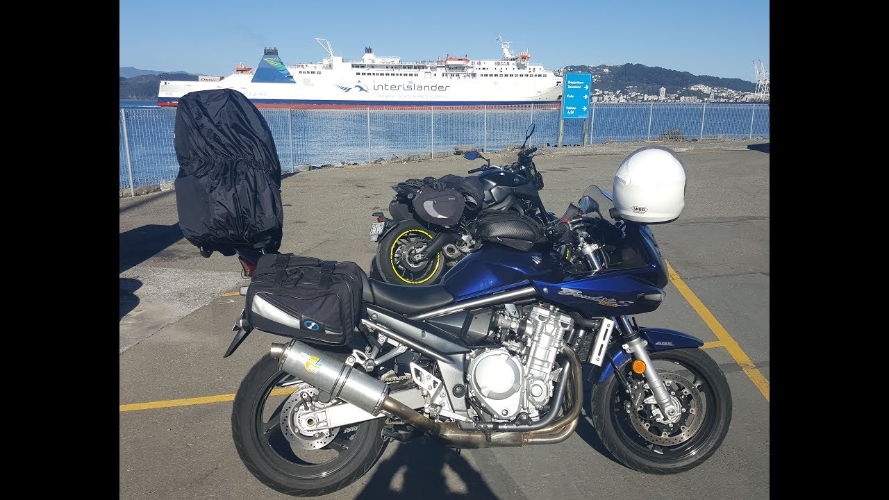 Cook Strait Ferry on a Motorcycle