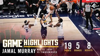 Jamal Murray Full Game Four Highlights vs. Timberwolves 🎥