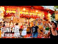 Huge Funfair - Carnival, Tilburgse Kermis - 🇳🇱 Netherlands - 4K Walking Tour